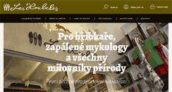 Desktop Screenshot of leshoubeles.cz